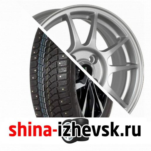 Колесо в сборе Viatti Brina Nordico (V-522) 185/65 R15 T 88 + Megami MGM-5 6xR15 4×100 ET40 DIA60.1 Серебристый в Ижевске